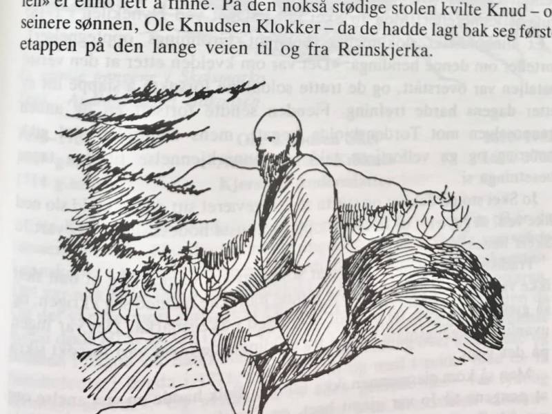 Klokkarstolen - fra Bygdeboka for Stadsbygd